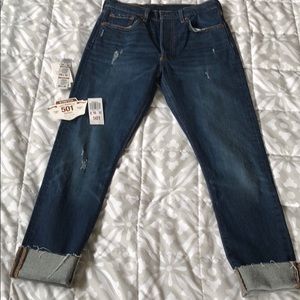 Levi’s 501 stretch skinny leg button-fly